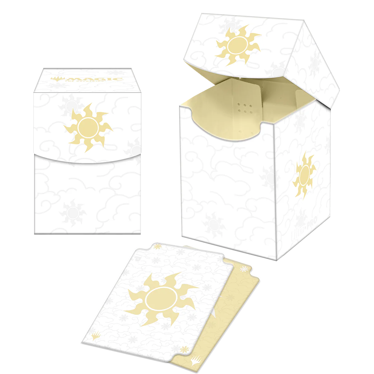 Magic: The Gathering - Plains Mana - 100+ DECK BOX