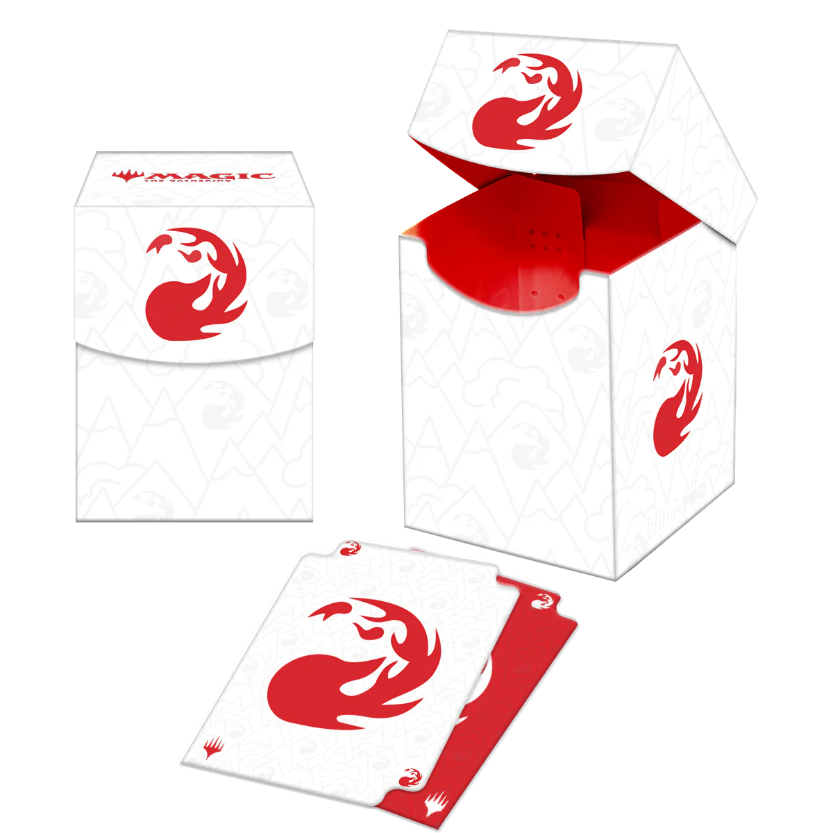 Magic: The Gathering - Mountain Mana - 100+ DECK BOX