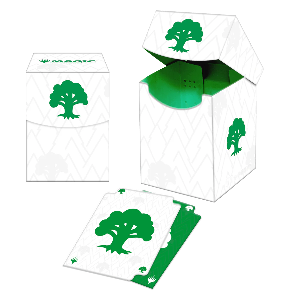 Magic: The Gathering - Forest Mana - 100+ DECK BOX