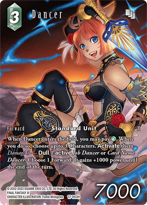 Dancer - 17-043H - Full Art - Final Fantasy TCG