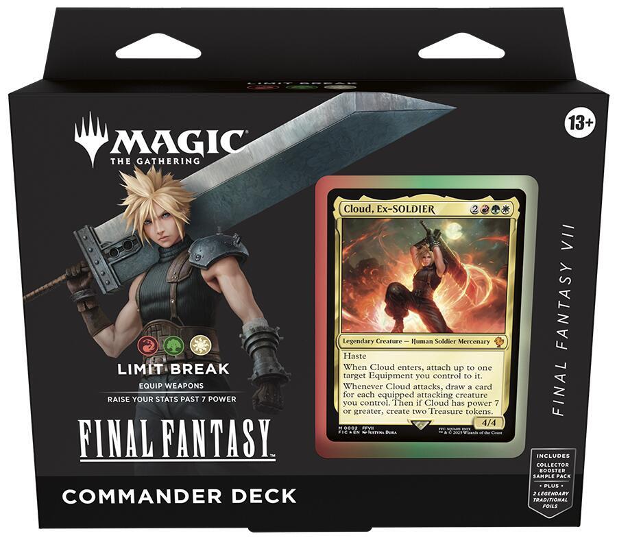 MTG - Cloud - Limit Break - Final Fantasy Commander Deck