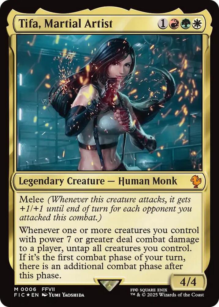 Tifa, Martial Artist - Commander: FINAL FANTASY (FIC)
