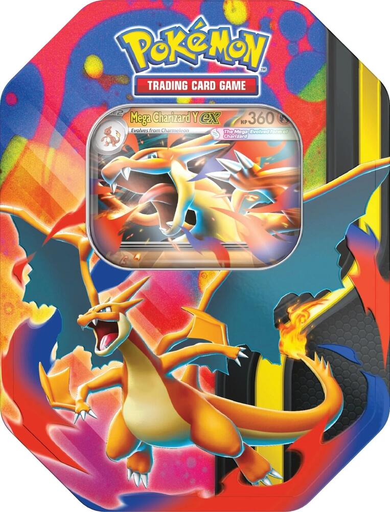 Mega Charizard Tin Case