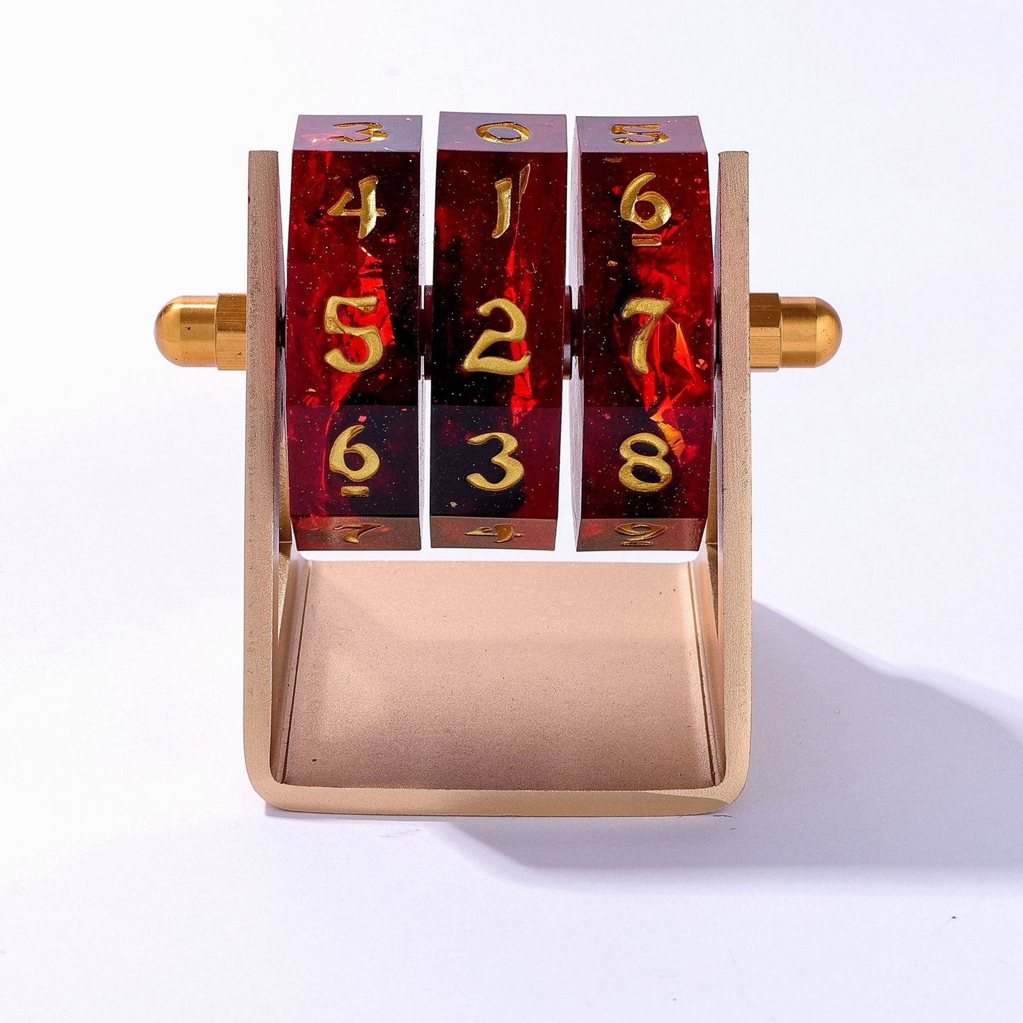 Eldritch Dial Gaming Counter - Red