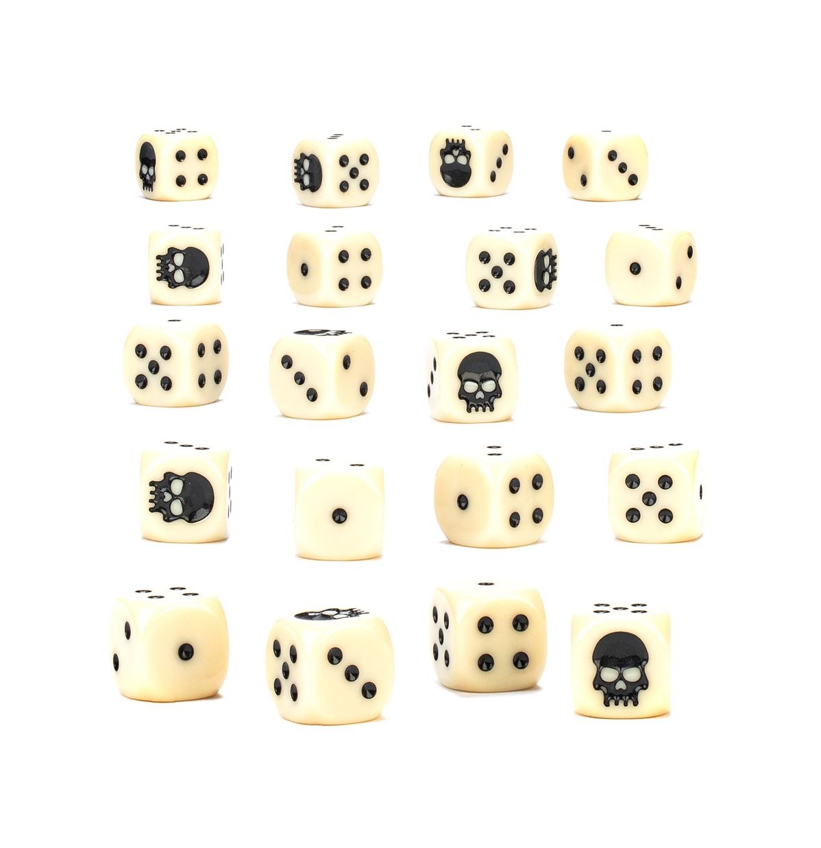 Warhammer Dice: Ivory