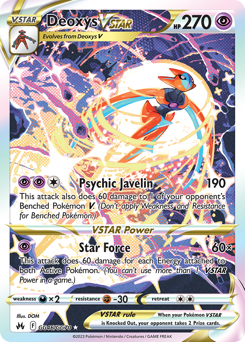 Deoxys VSTAR - Scroll and Circuit Games