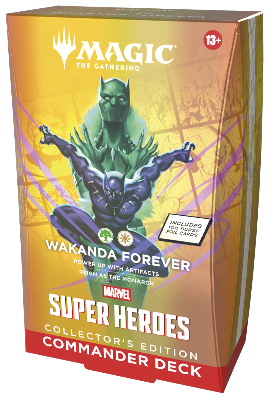 Marvel Super Heroes - Collector Commander Deck - Wakanda Forever