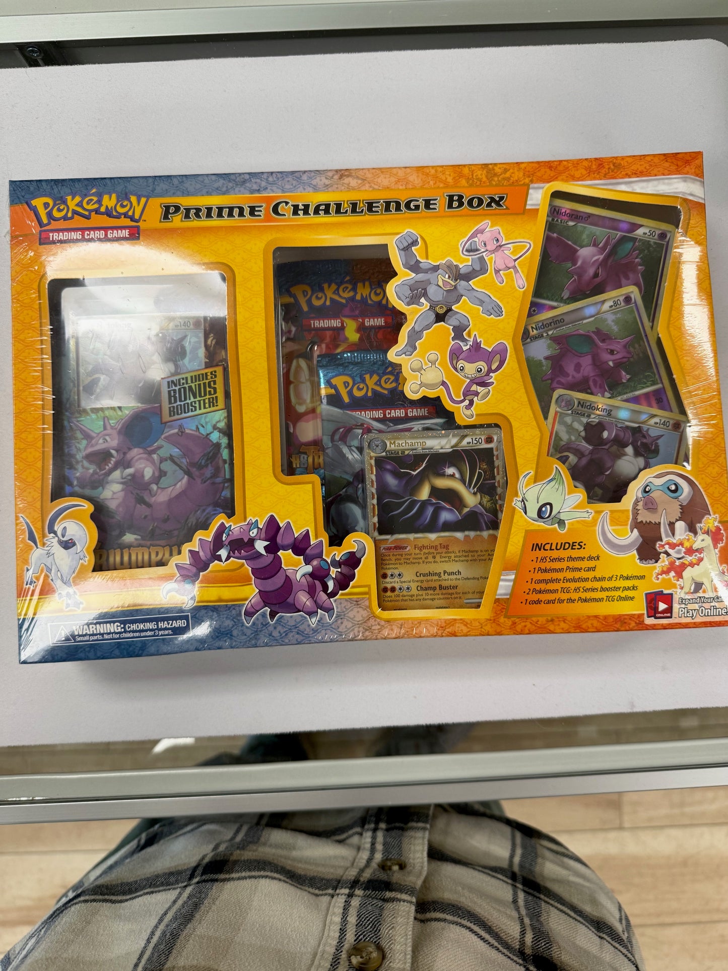 Pokemon 2011 PRIME CHALLENGE BOX HS Triumphant - Machamp - FACTORY SEALED