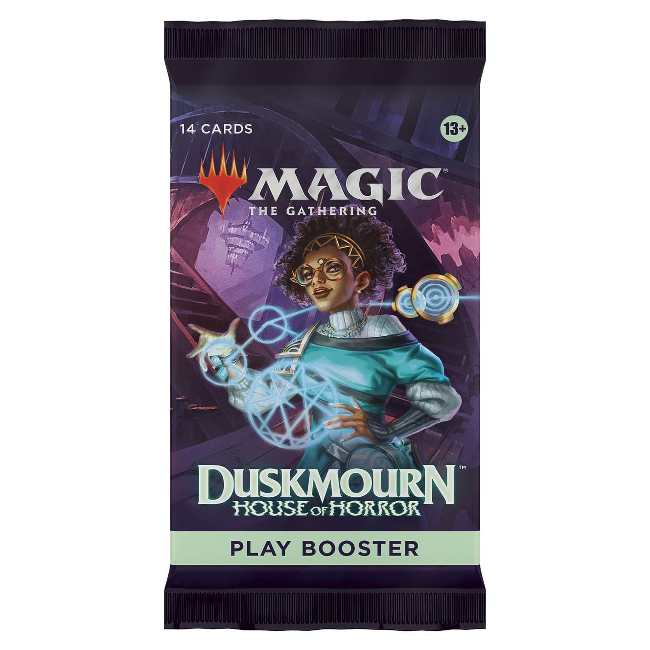 MTG - DuskMourn House of Horror- Play Booster Pack Scroll and Circuit Games MTG - DuskMourn House of Horror- Play Booster Pack Scroll and Circuit Games