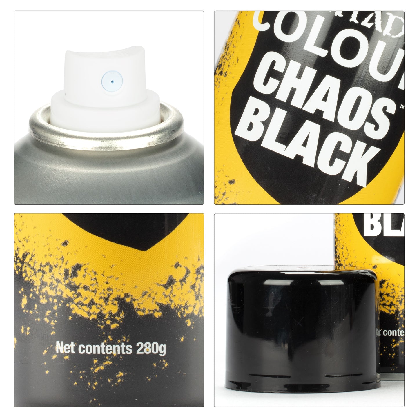 Citadel Colour: Chaos Black - Spray Undercoating