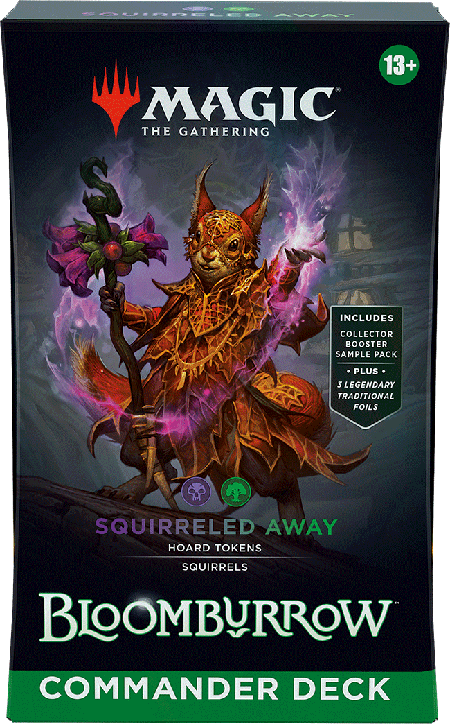 MTG: Bloomburrow Commander Deck - Squirreled Away (BLC)