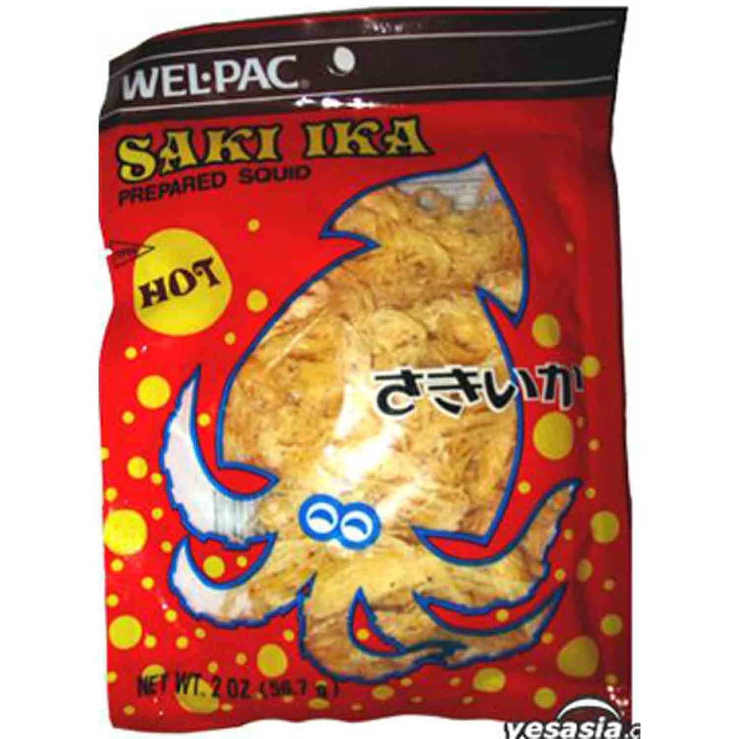Saki Ika - Hot Shredded Dry Squid (0.75oz)