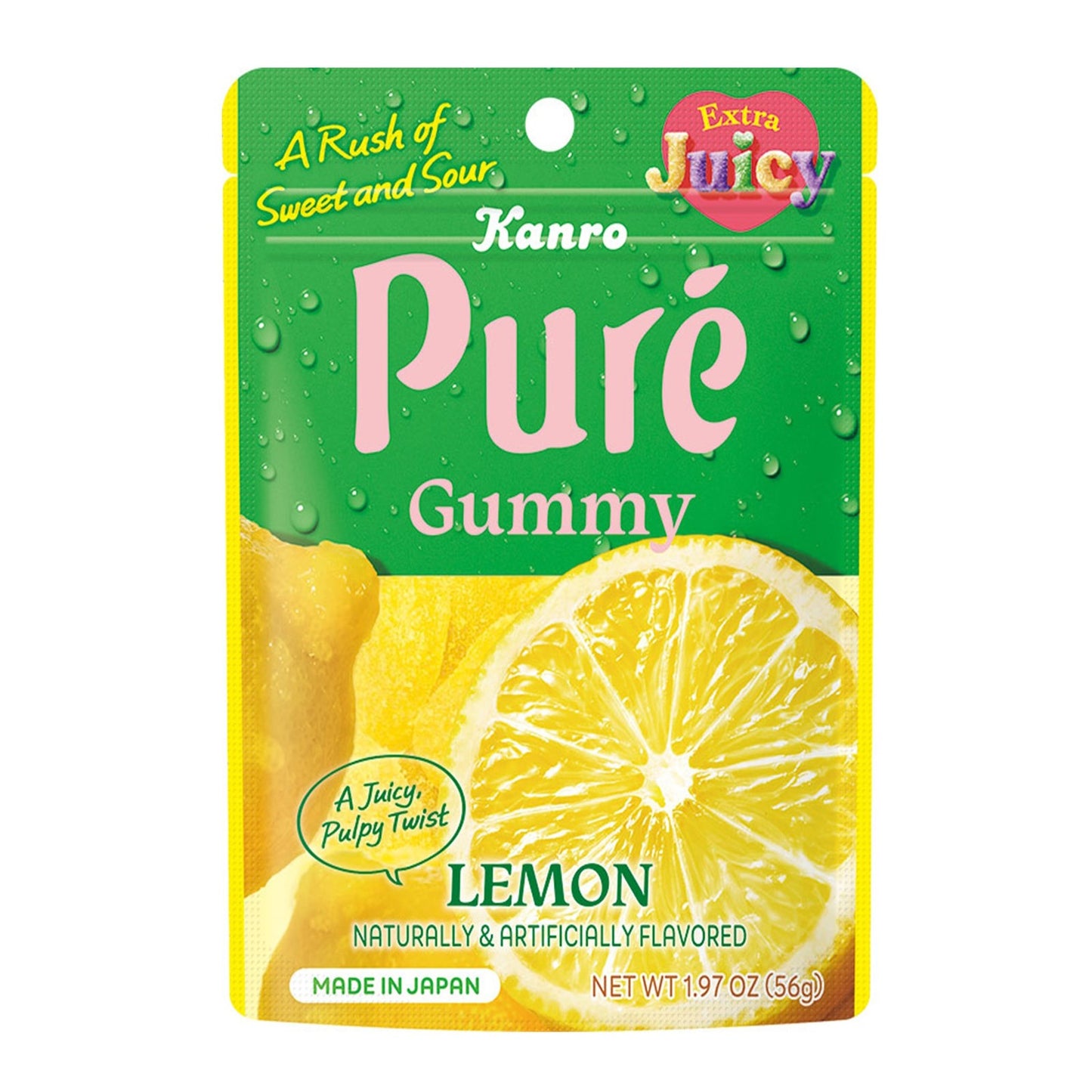 Kanro - Pure Gummy - Lemon Flavor