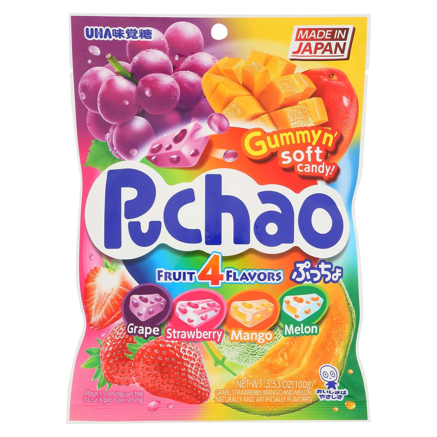Uha Mikakuto - Puchao 4 Fruit Flavor