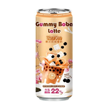 O's Bubble - Gummy Boba Latte - Thai Tea