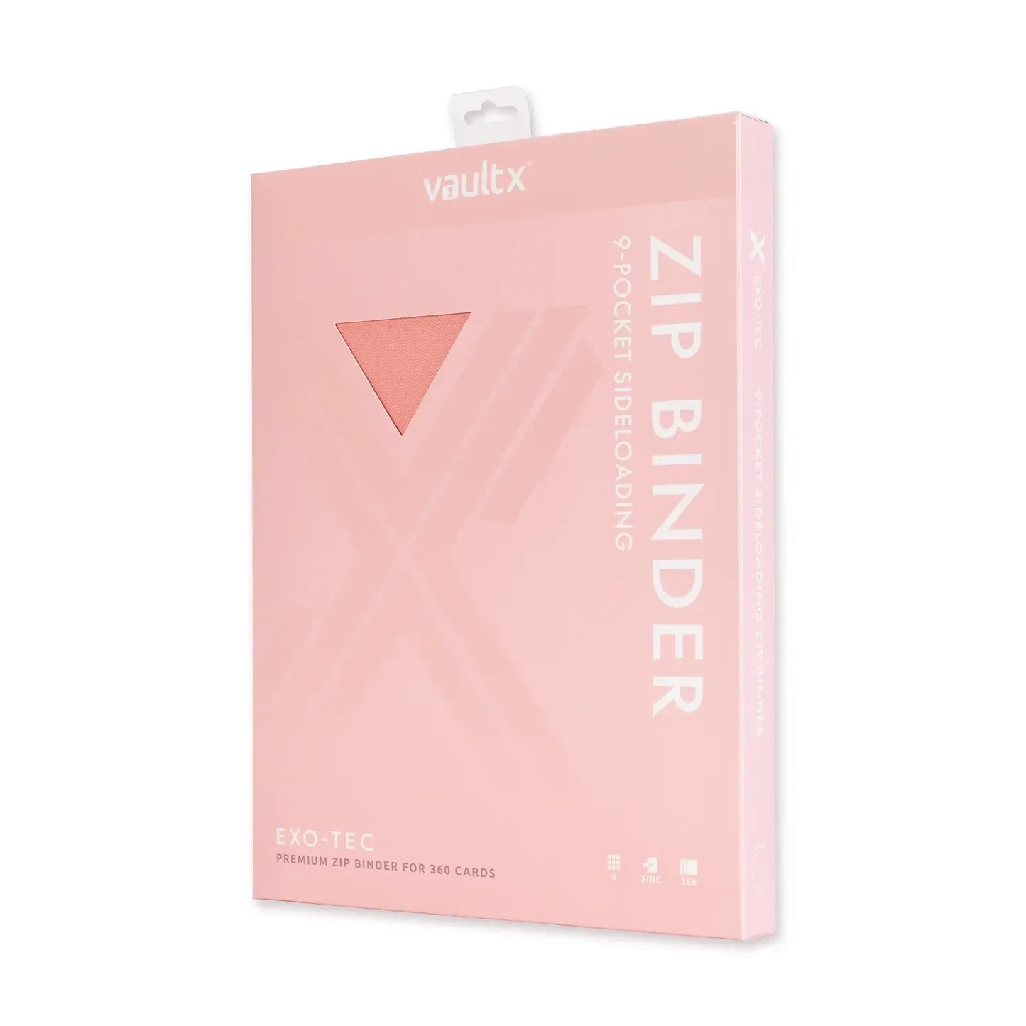 VaultX: Just Pink - 9-pocket Zip Binder