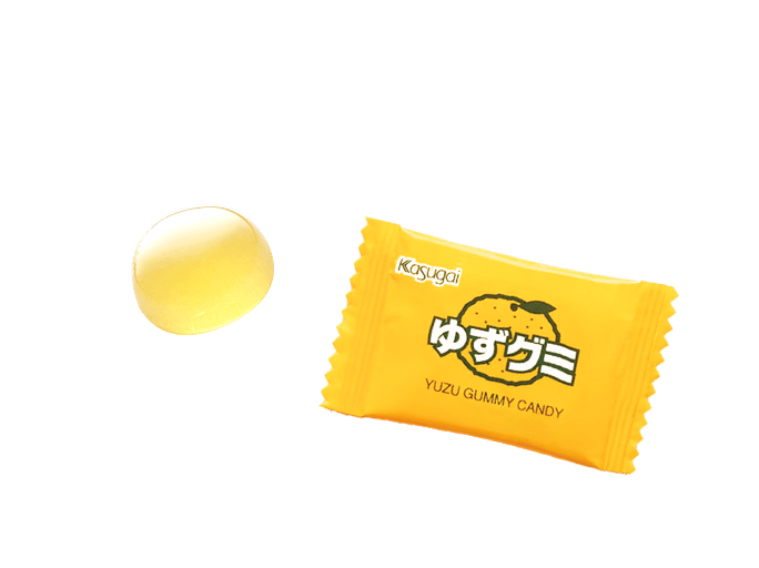Kasugai Frutia - Yuzu Gummy Candy - 3.59oz