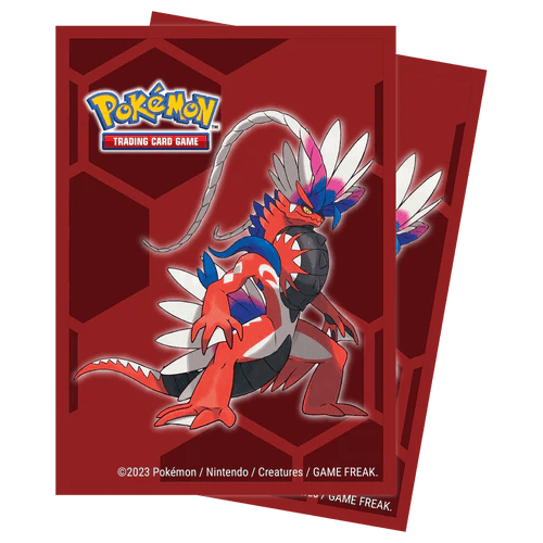 Pokemon TCG - Ultra Pro Card Sleeves (65 count) - Koraidon Pokemon TCG - Ultra Pro Card Sleeves (65 count) - Koraidon
