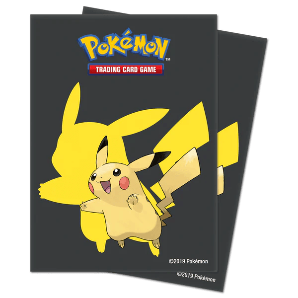 Pokemon TCG - Ultra Pro Pokemon Card Sleeves (65 count) - Pikachu Scroll and Circuit Games Pokemon TCG - Ultra Pro Pokemon Card Sleeves (65 count) - Pikachu Scroll and Circuit Games