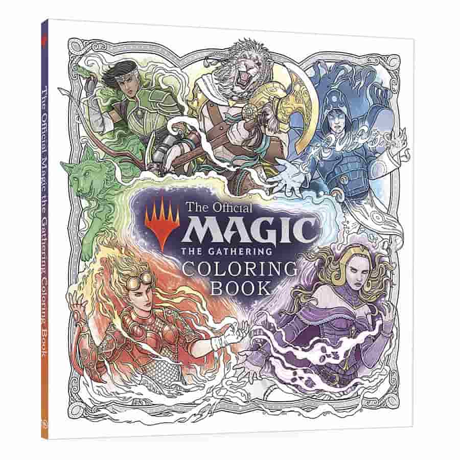 Magic: The Gathering Coloring Book (Paperback)