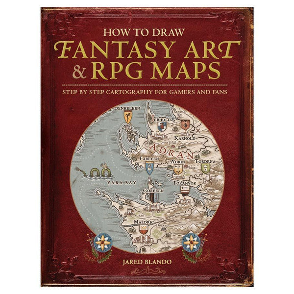 How to Draw Fantasy Art and RPG Maps - Scroll and Circuit Games