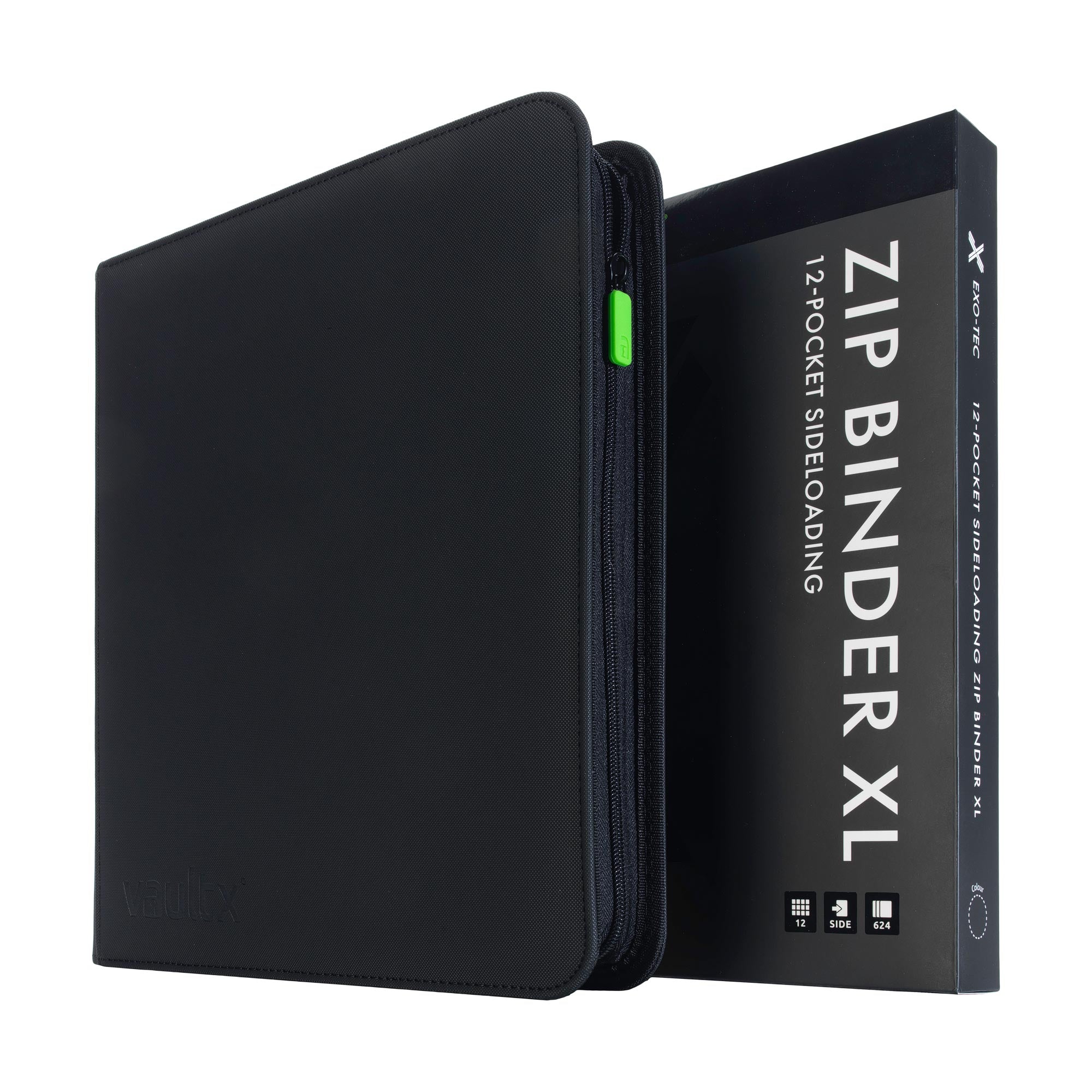 Vault X - 9 Pocket - Exo Tec Zip Binder - Royal Blue Vault X - 9 Pocket - Exo Tec Zip Binder - Royal Blue