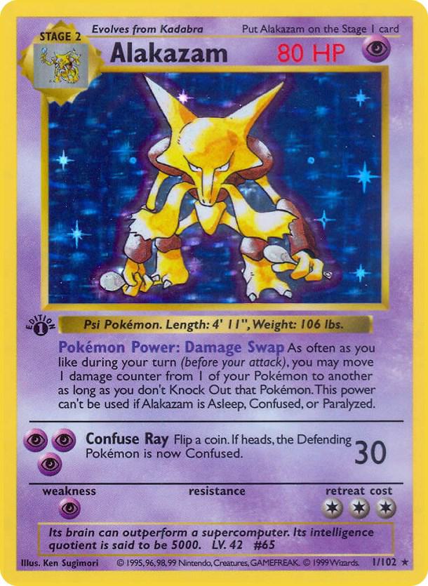 Alakazam - Base Set Unlimited