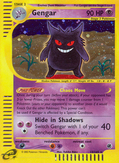 Gengar 5/62 - 1999 Fossil - Holo - Lightly Played