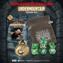 D&D Treasure Pack: Undermountain Collection - 7 Mystery Dice