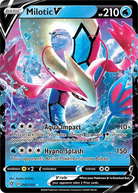 Milotic V - SWSH02: Rebel Clash (SWSH02) - Scroll and Circuit Games