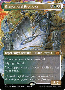 Dragonlord Dromoka (Borderless Foil) - Double Masters 2022 (2X2)