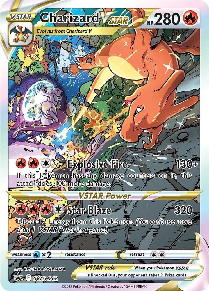 Charizard VSTAR - SWSH 262 - Black Star Promo - Scroll and Circuit Games