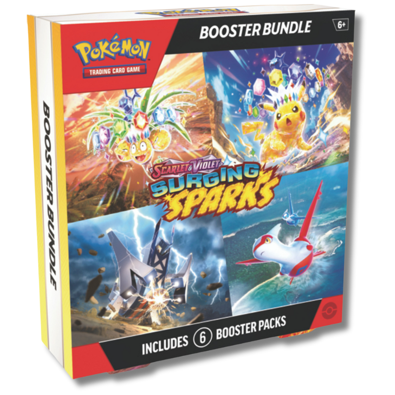 Pokemon TCG: Surging Sparks Booster Bundle - Scroll and Circuit Games