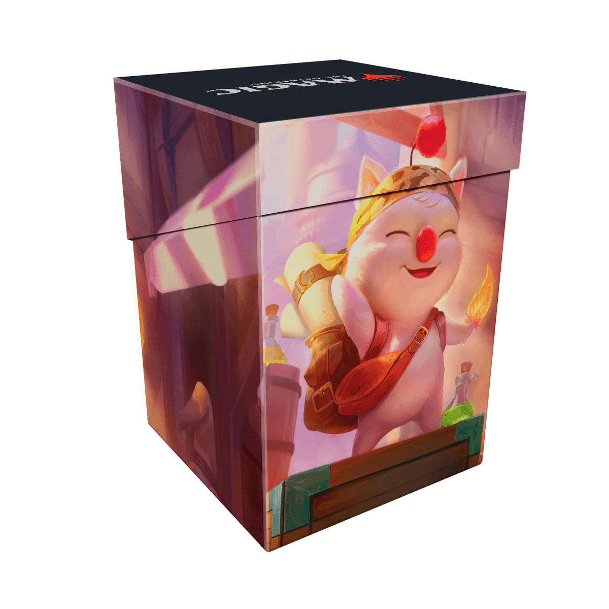 Magic: The Gathering - FINAL FANTASY - Stiltzkin, Moogle Merchant 100+ DECK BOX