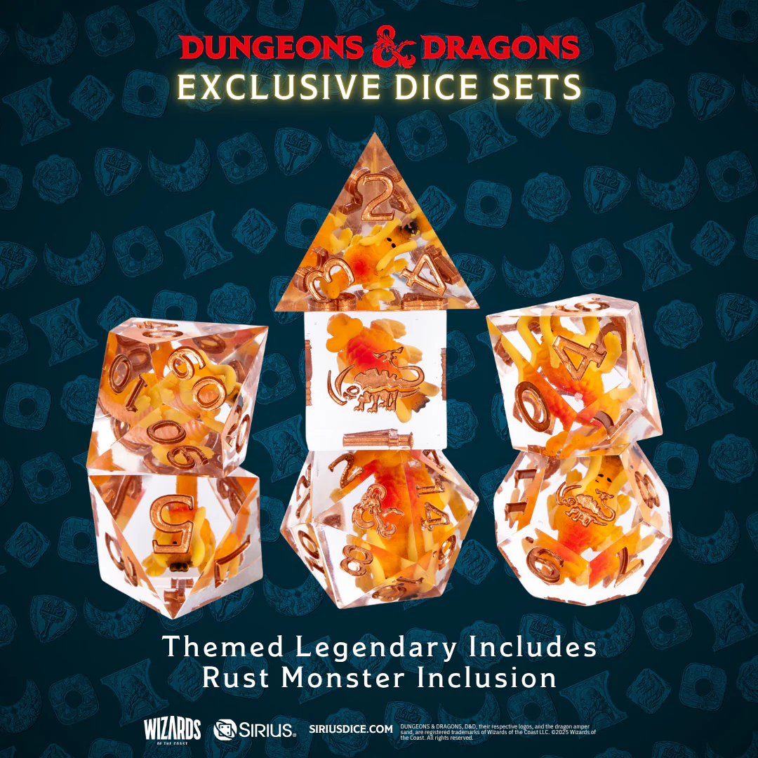D&D Treasure Pack: Undermountain Collection - 7 Mystery Dice