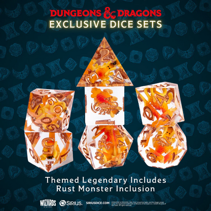 D&D Treasure Pack: Undermountain Collection - 7 Mystery Dice