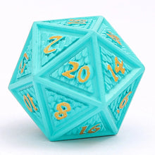 7-Set Behemoth Solid Metal: Turquoise with Gold