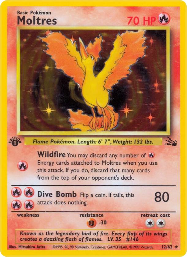 Moltres (12) - Fossil (FO)