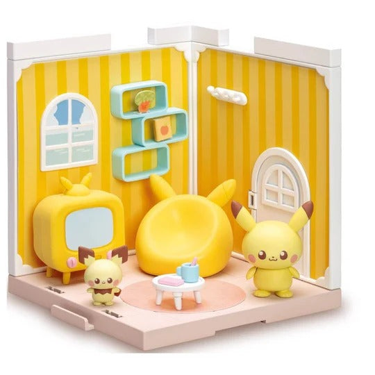 Takaratomy A.R.T.S Pokemon PokePeace House - Pikachu & Pichu in the Living Room