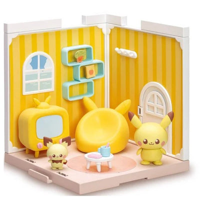 Takaratomy A.R.T.S Pokemon PokePeace House - Pikachu & Pichu in the Living Room