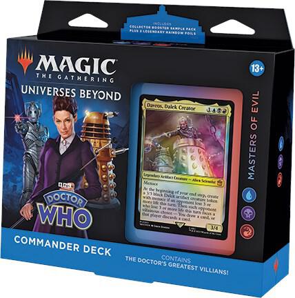 MTG: Doctor Who Commander Deck - Masters Of Evil (WHO)