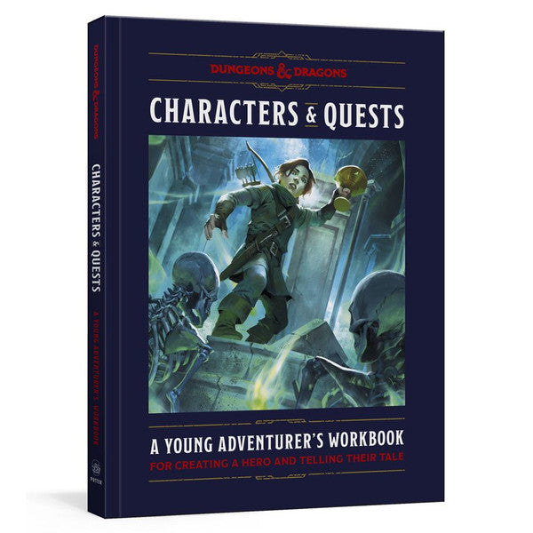 D&D 5E: Characters and Quests: A Young Adventurer's Workbook - Scroll and Circuit Games