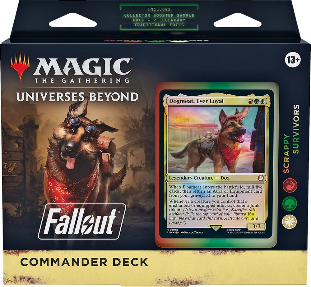 MTG - Universes Beyond: Fallout - Scrappy Survivors Commander Deck (PIP)