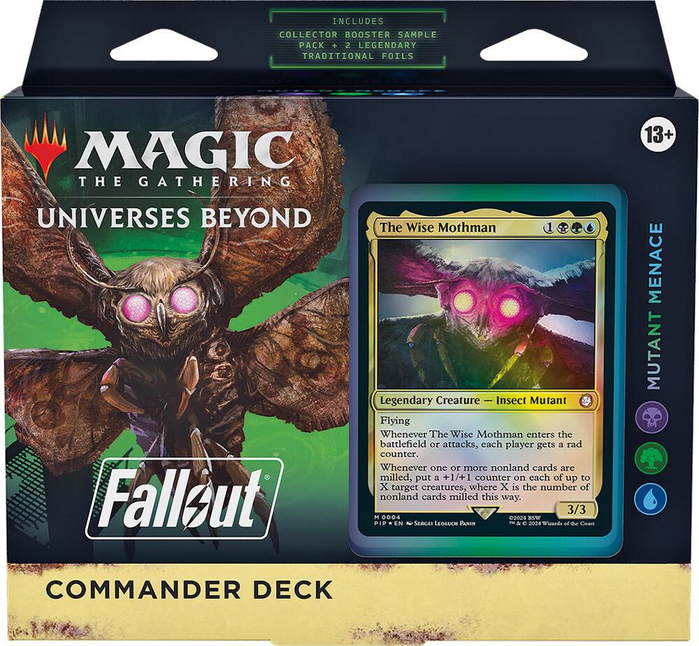 MTG - Universes Beyond: Fallout - Mutant Menace Commander Deck (PIP)