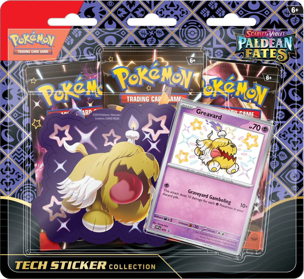 Pokemon Scarlet & Violet - Paldean Fates - Tech Sticker Collection [Greavard]