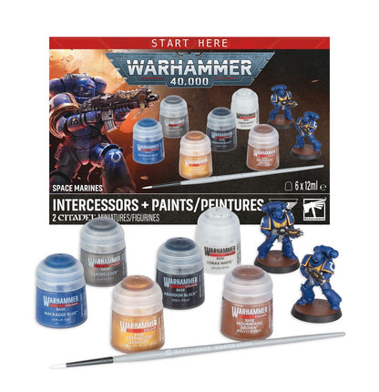 Warhammer 40k: Intercessors and Paints
