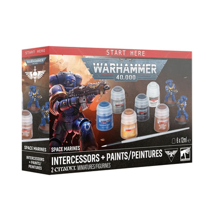 Warhammer 40k: Intercessors and Paints