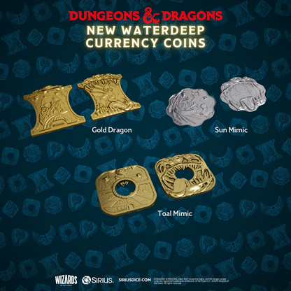D&D Treasure Pack: Undermountain Collection - 7 Mystery Dice