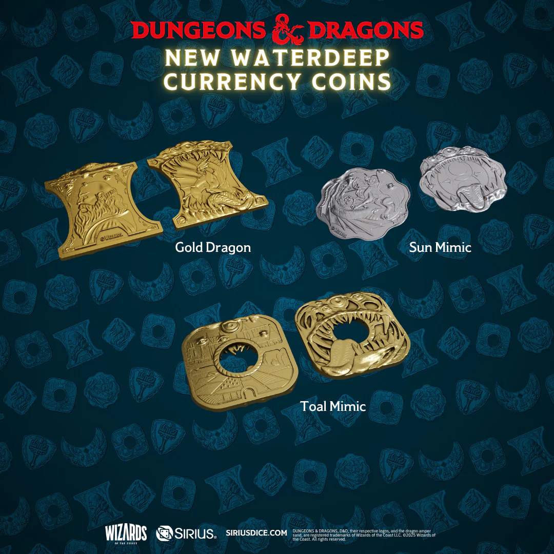 D&D Treasure Pack: Undermountain Collection - 7 Mystery Dice