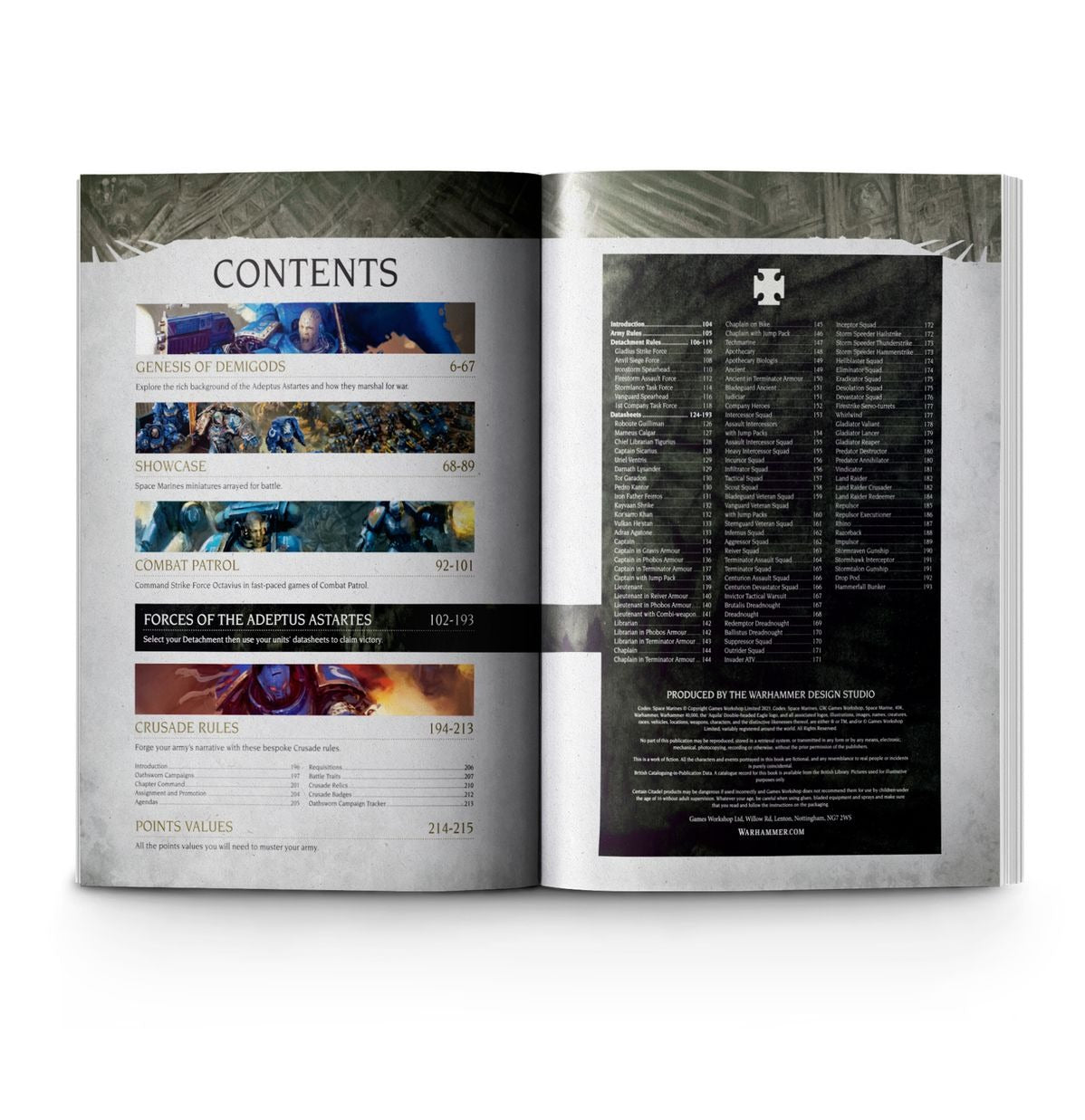 Warhammer 40k Codex: Space Marines